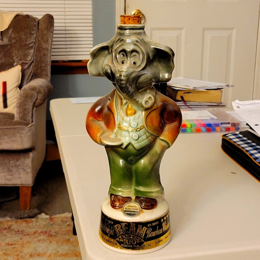 Jim Beam Whiskey Decanter 1960